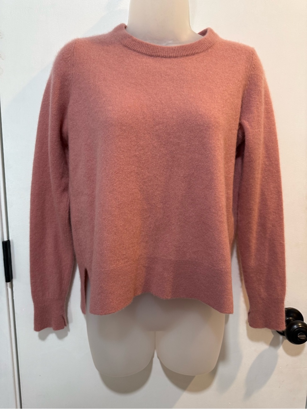 Halogen Dusty Rose Crewneck Sweater-#1773
